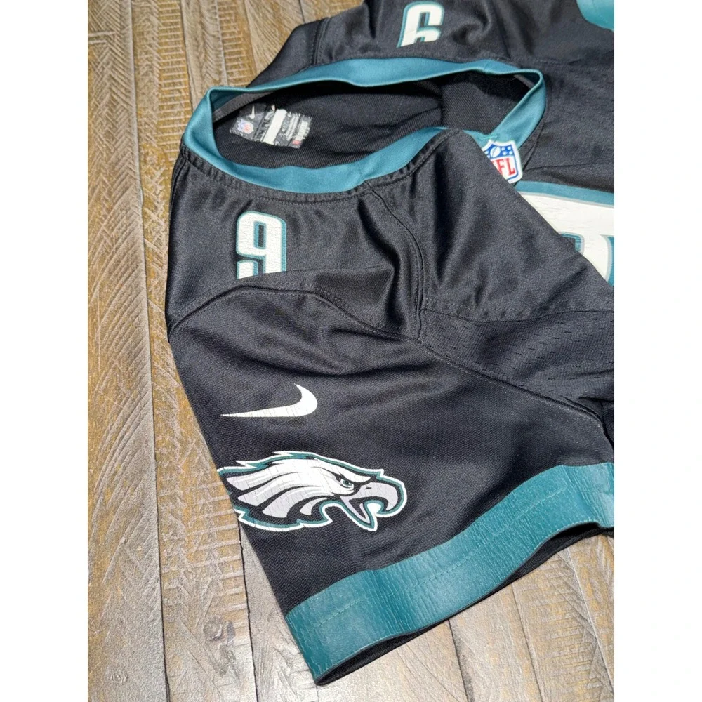 Nike Philadelphia Eagles Nick Foles Jersey Womens Large Black Preloved